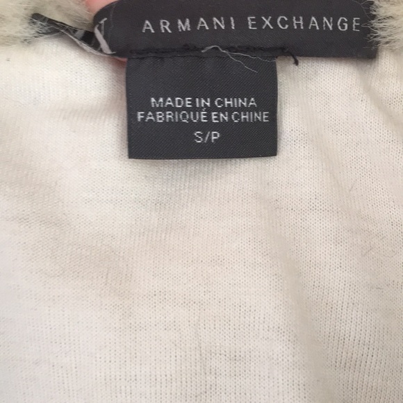 Armani Exchange faux fur vest - Picture 2 of 2